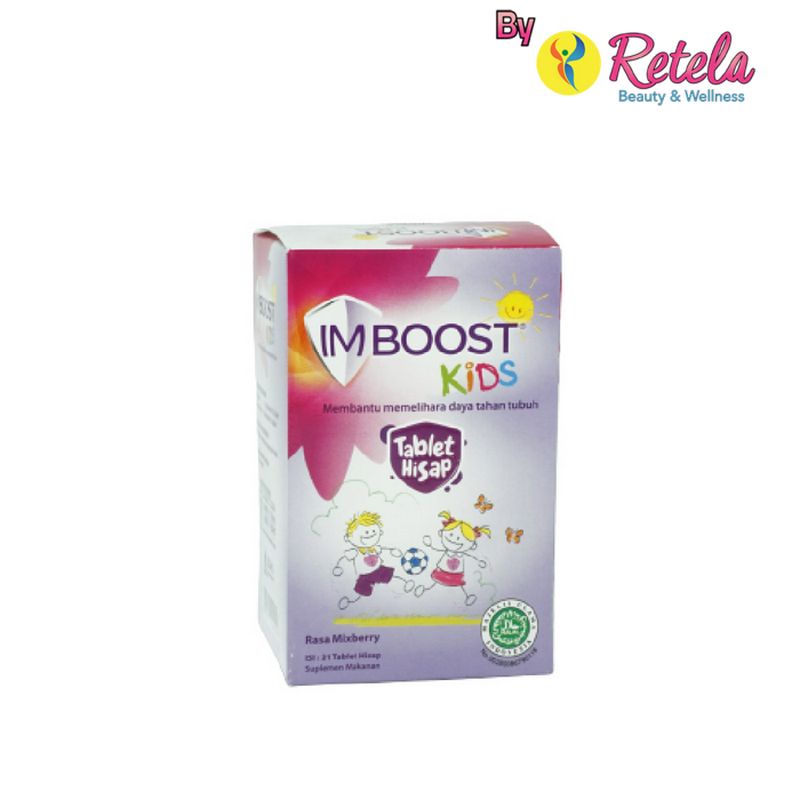 Imboost Kids Rasa Mixberry 1 Botol 21 Tablet