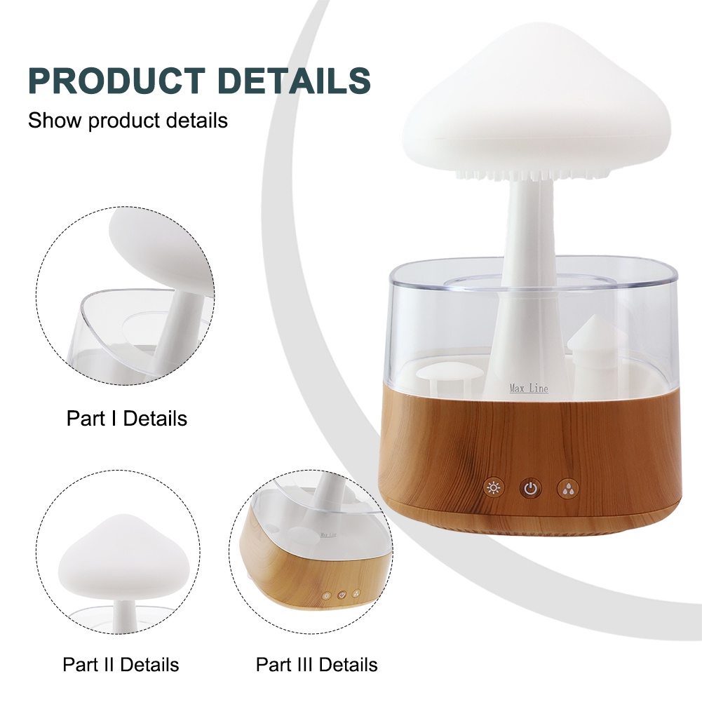 Humidifier Awan Untuk Oils Diffuser No Rechargeable 5V 2A Bahan Bangunan
