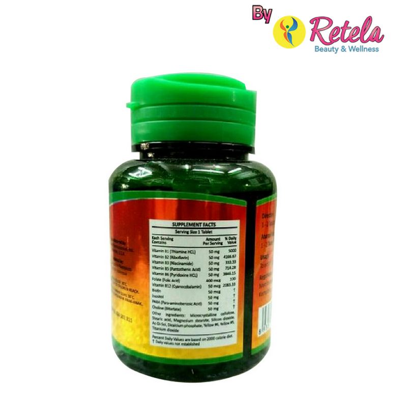 Nutrimax B Complex 1 Botol 30 Tablet