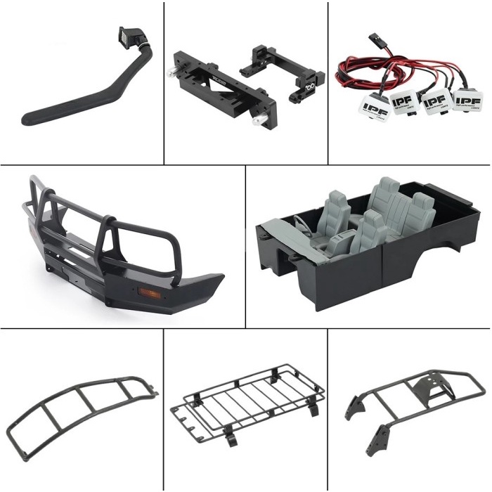 Aksesoris Body RC LC80 1/10