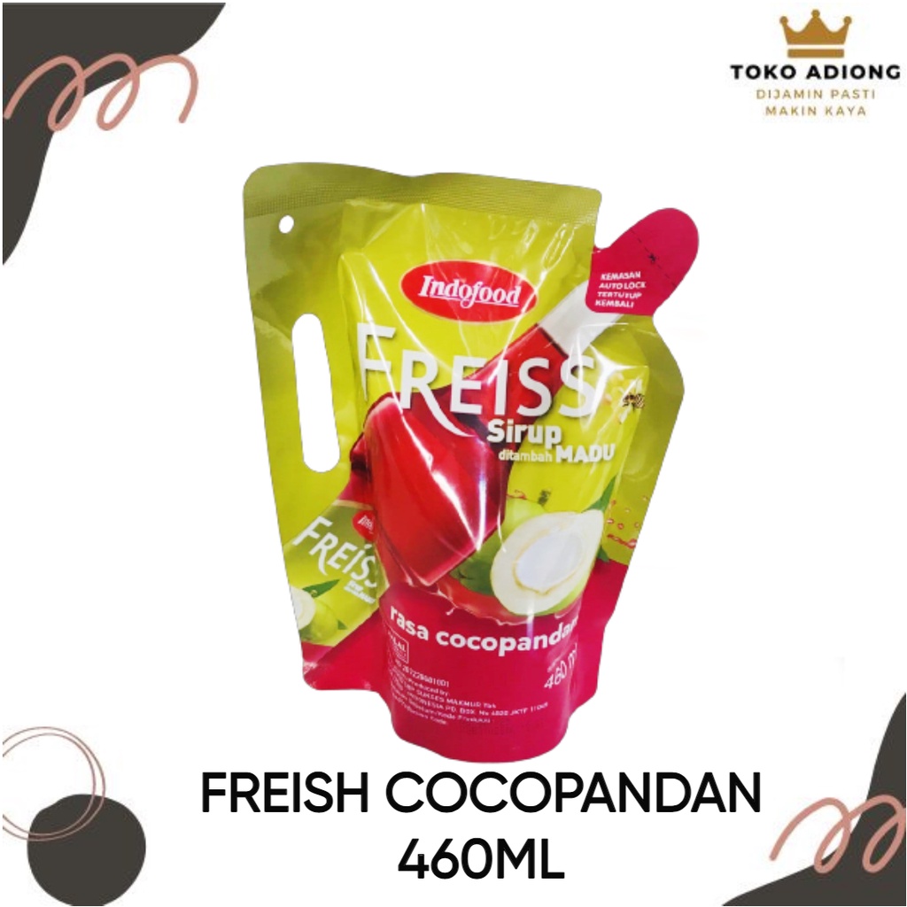 

SIRUP FREIS COCOPANDAN 460 ML + BUBBLEWRAP - syrup freiss