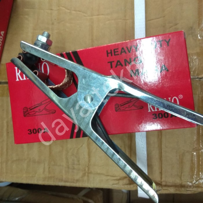 TANG MASA 300A RHINO - STANG MASSA 300A RHINO - JEPITAN LAS BLACK RHINO