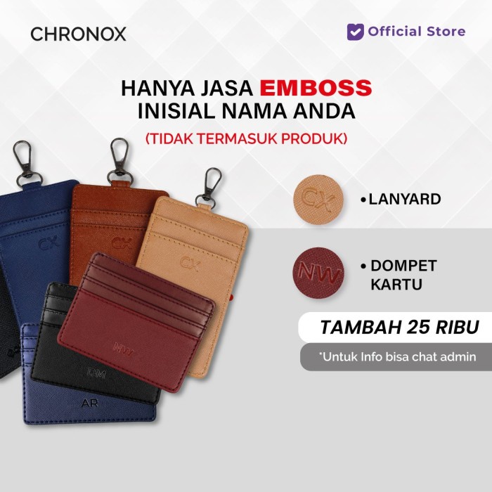 [DD] Custom Emboss Inisial - ID card dan Dompet Kartu