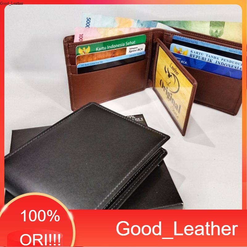 Dompet Pria ORIGINAL Kulit Asli / Dompet Kulit Pria Asli Garut