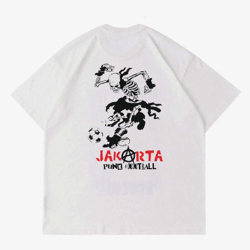 KAOS JAKARTANS - JAKARTA PUNK FOOTBALL | T-SHIRT JAKARTANS PUNK FOOTBALL VINTAGE | BAJU JAKARTA PUNK