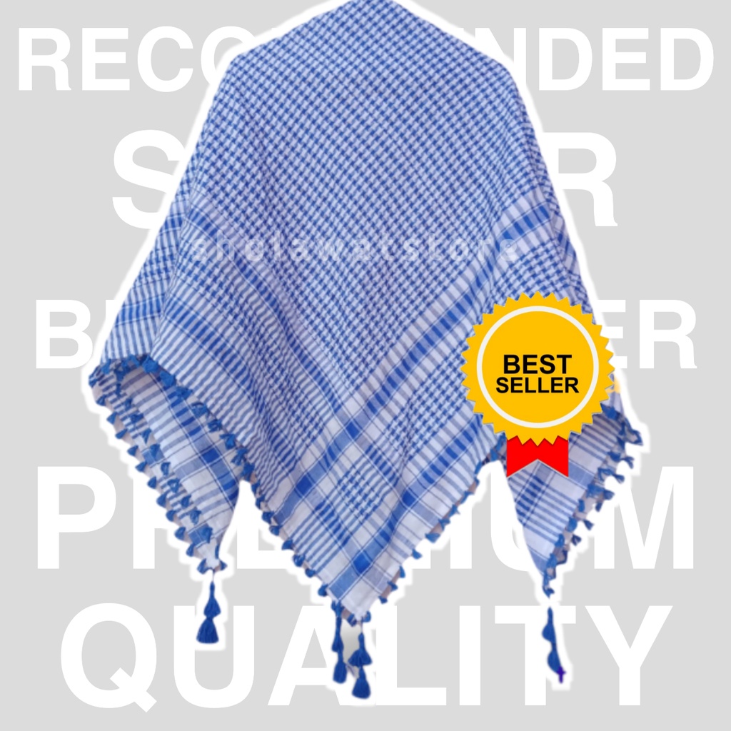 Surban Rumbai Penutup Syal / Sorban Kepala Instan / Sorban Kashmiri / Sorban Yaman / Sorban Habib / 