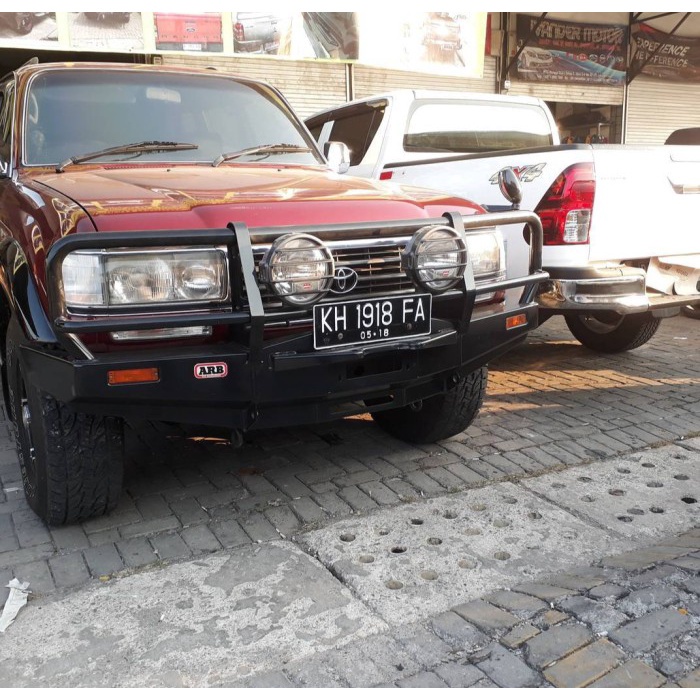 Bumper depan land cruiser vx80