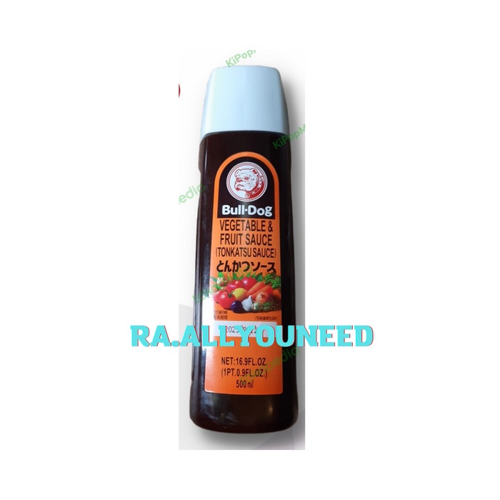 

Bull - Dog Vegetables & Fruit Sauce ( Tonkatsu Sauce ) 500 ml