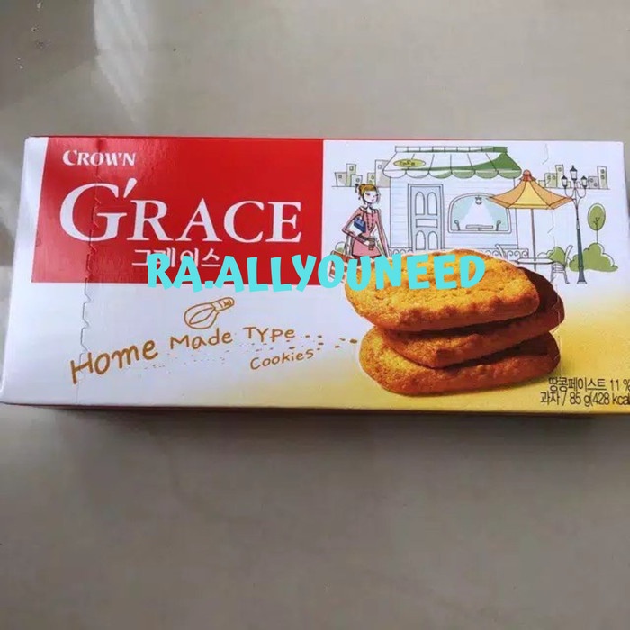 

Crown Grace/Kukis Rasa Kacang 85gr