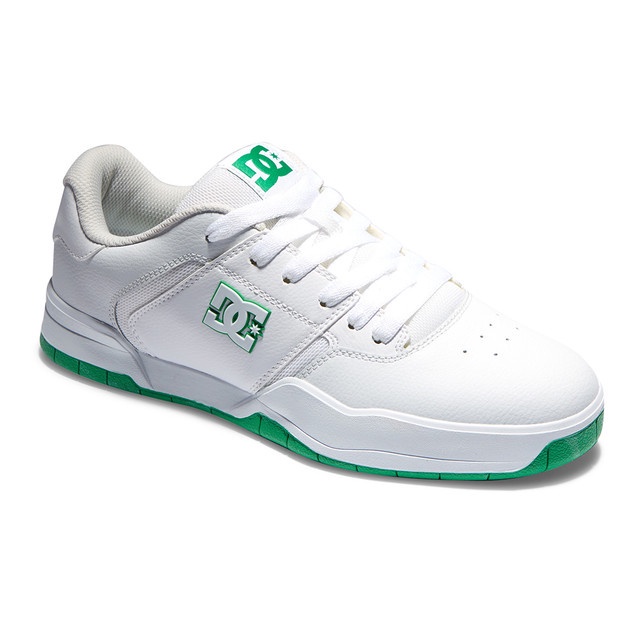 DC Shoes Cupsole Shoe Central White/Green