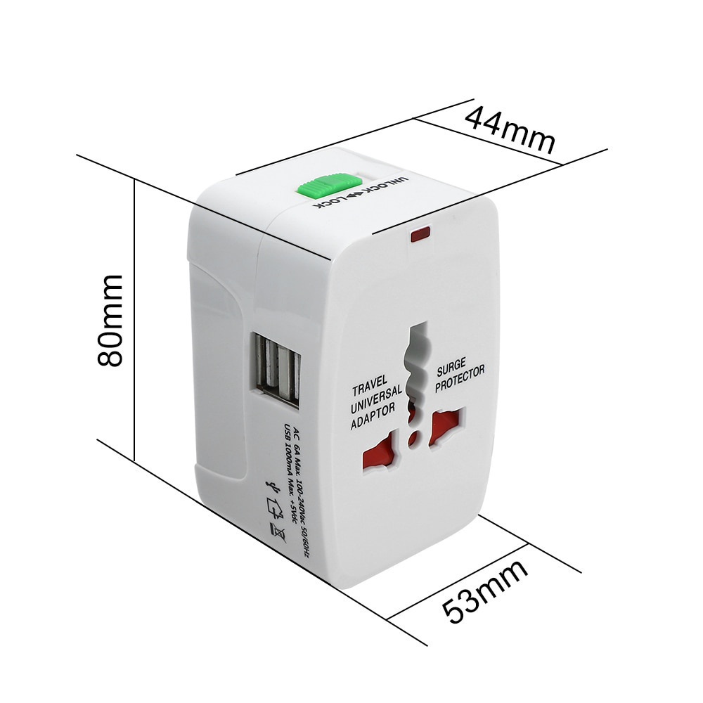 Hello SN01 Colokan Listrik All in One copper Universal Travel Adaptor Colokan Listrik Adaptor Internasional