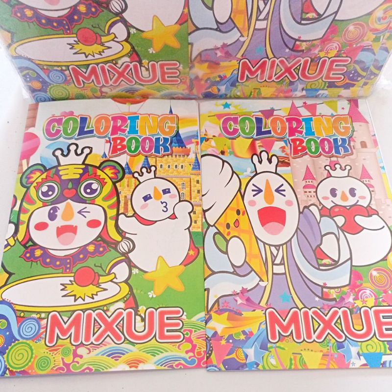 

BUKU MEWARNAI MIXUE 12 LEMBAR