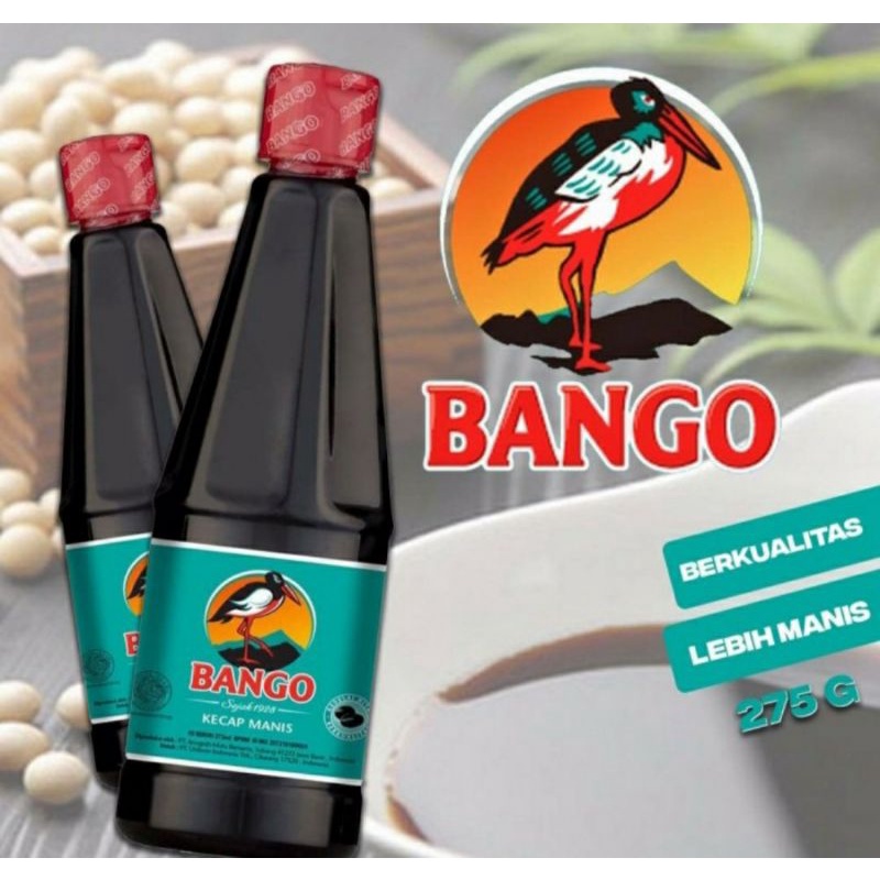 

Kecap Bango 275ml (Botol)