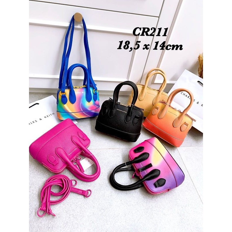 Tas Selempang Wanita Import Tas CK Harmonee Bowling Bag CR211