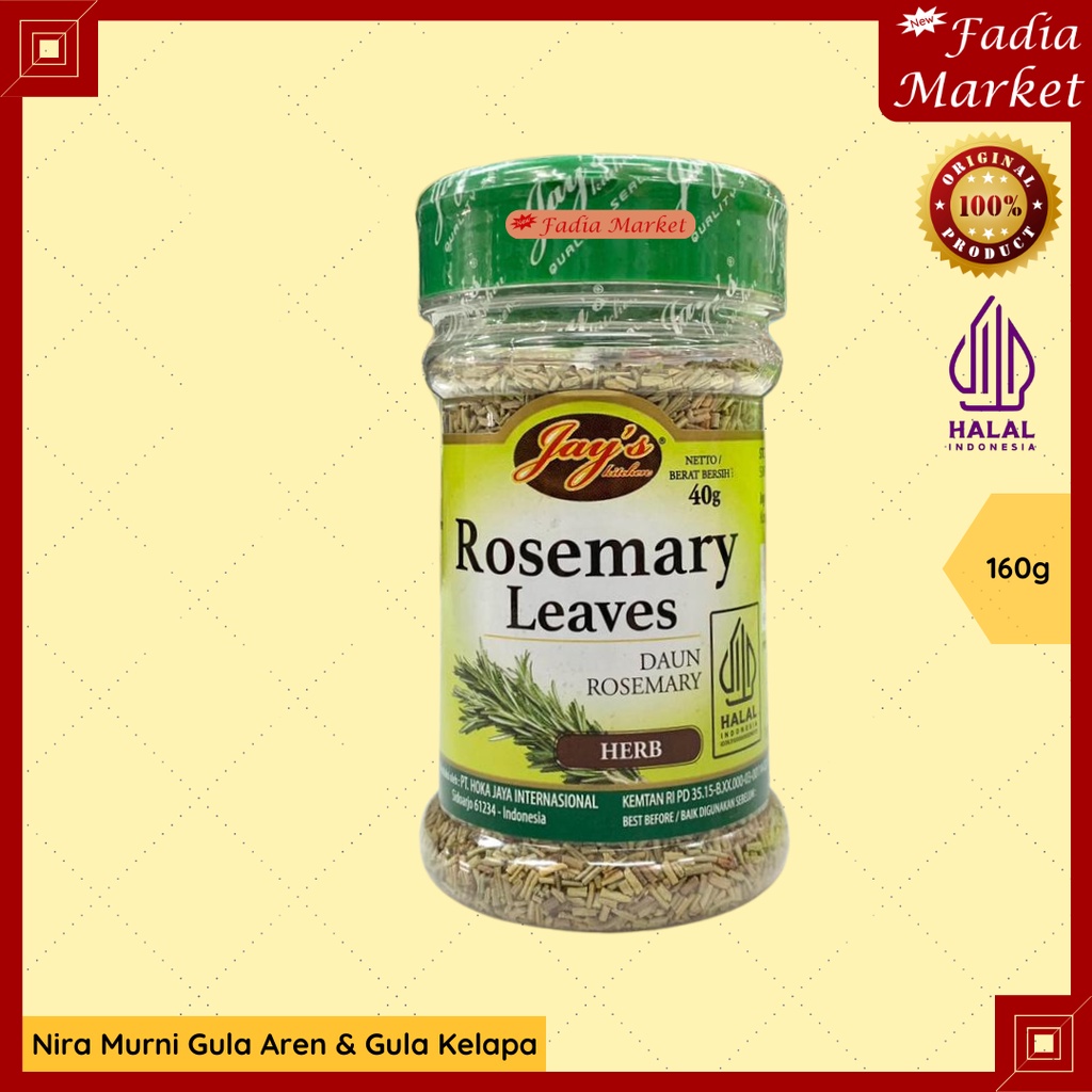 

Jays Jay's Herbs Daun Rosemary Leaves 40g