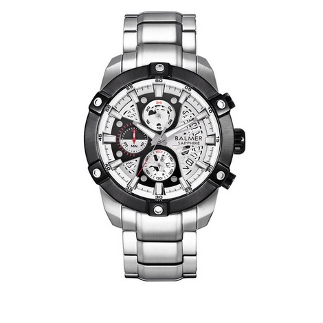 Original 100% BALMER 8162 B.B.8162 - Jam Tangan Pria Original - Silver Garansi Resmi 2 Tahun