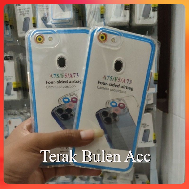 Softcase Bening OPPO F5 / OPPO A75 / A73 Case Clear Transparan Protec Camera