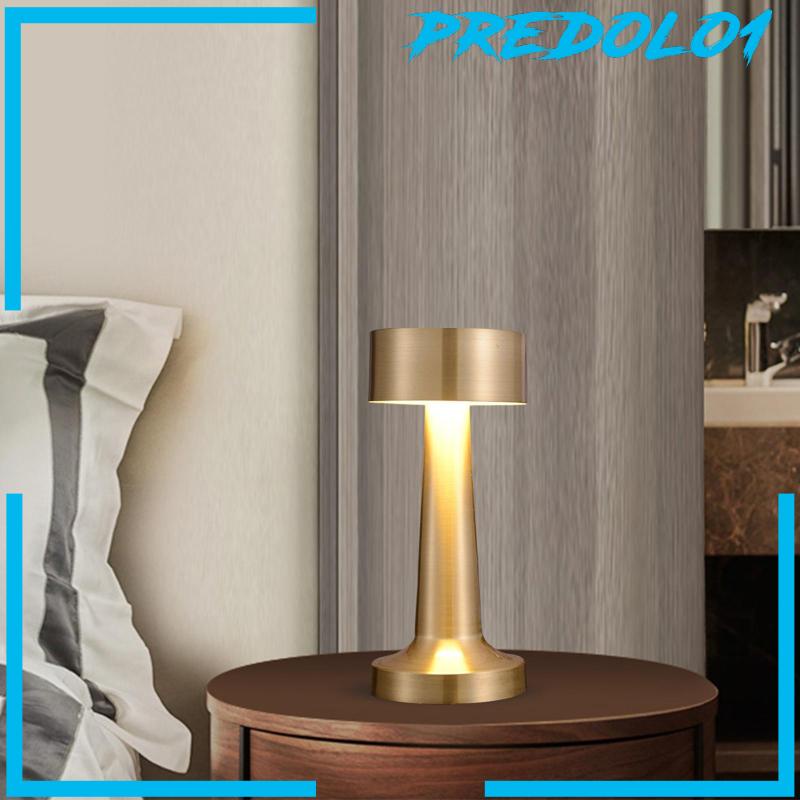 [Predolo1] Desk Light Lampu Meja USB Rechargeable Kreatif Untuk Aureate Tricolor