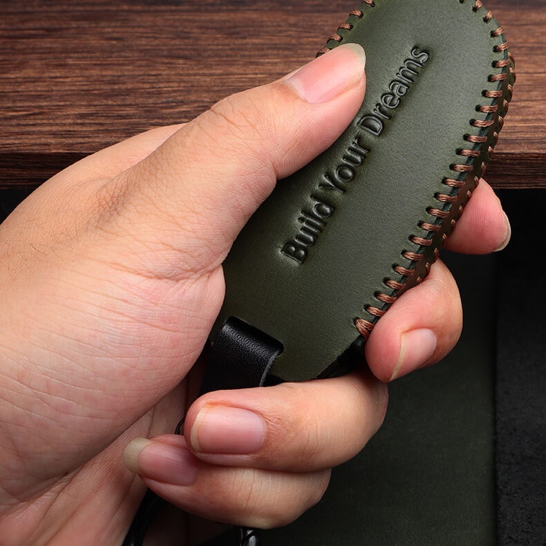 [Tersedia] Cover Case Kunci Mobil Bahan Kulit Sapi Untuk Aksesori Kunci Mobil Masuk Pintar BYD Atto 3mulai