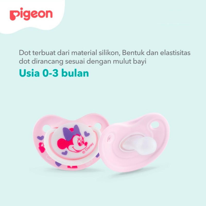 Pigeon Disney Pacifier FunFriends Empeng Bayi Mickey / Minnie - Size S