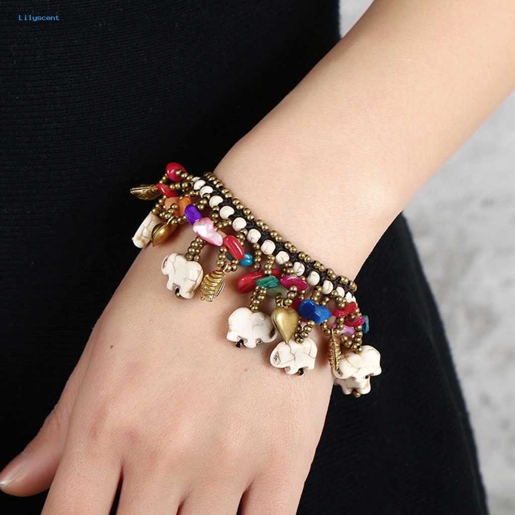 Lilyscent Pengerjaan Halus Beads Bracelets Untuk Pesta Aesthetic Fine Handmade Bracelet Eye-catching