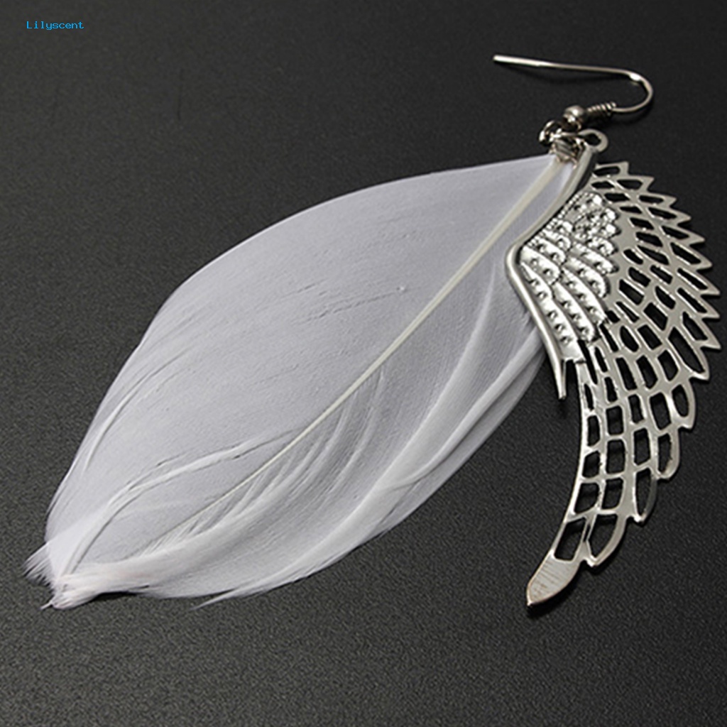 Lilyscent Decor Hook Earrings Untuk Pernikahan Indah Wanita Anting Bagus Kilau