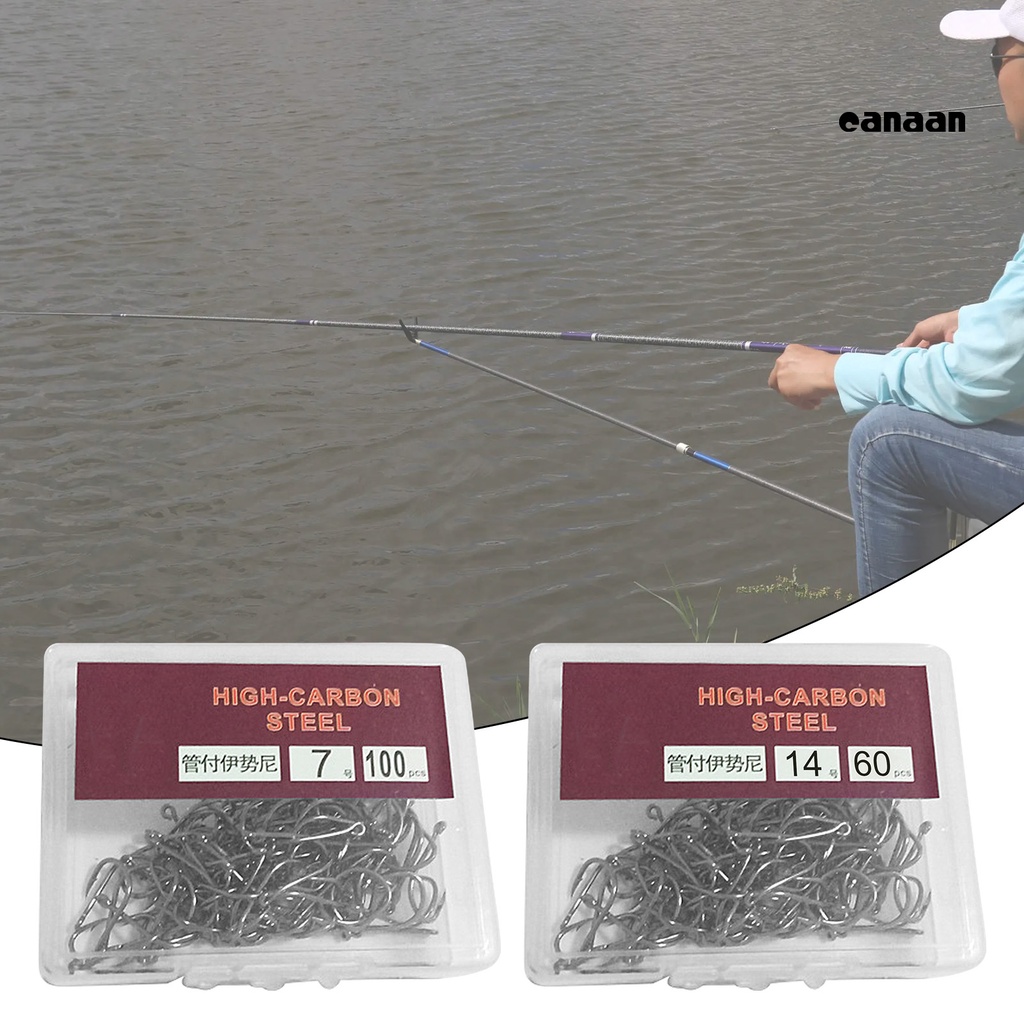 Cnn-1 Kotak Engkol Lebar Spesifikasi Berbeda Kail J Pancing Baja Karbon Praktis Tajam Berduri Mancing Jig Hooks Untuk Penggemar Memancing