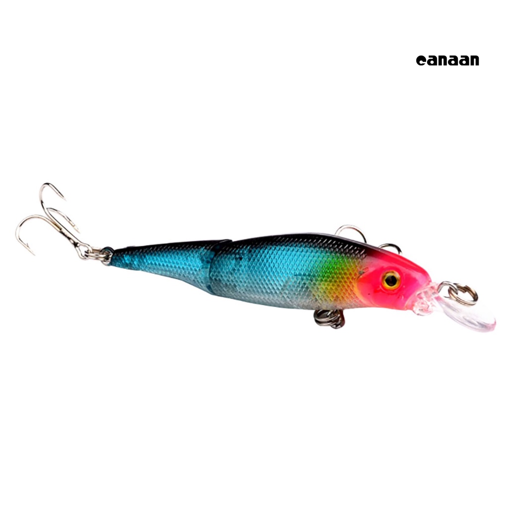 Cnn-1 Pc 2bagian Memancing Manusia Hidup Ikan Kecil Lure Umpan Buatan Keras Hook Tackle