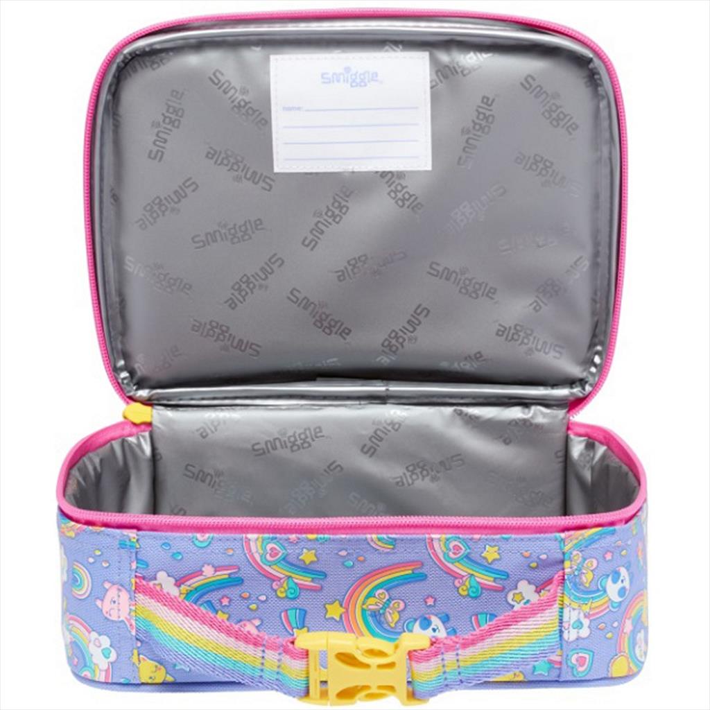 SMIGGLE Lunch Box 445959 La La Teeny Tiny Square Lilac Lunchbox