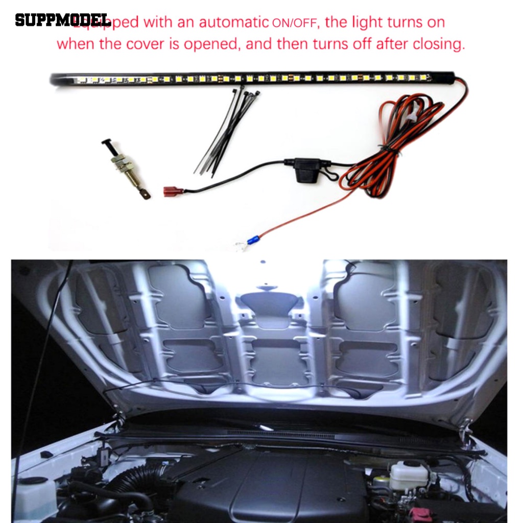 Suppmodel Compact Hood Lampu LED Untuk Mobil Kap Universal Lampu Kerja LED Flexible