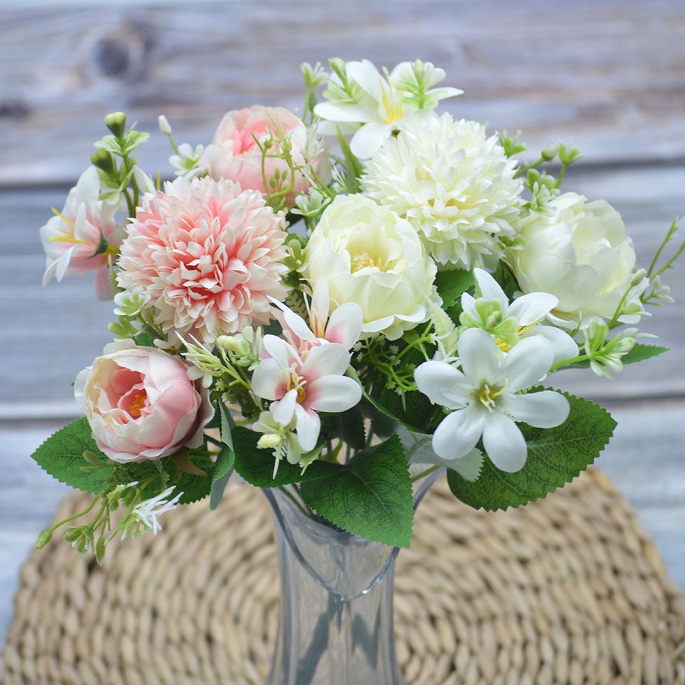 Bouquet bunga M35 SET Artifisial Dekorasi