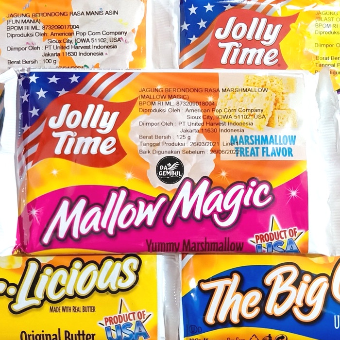 Jolly Time Microwave Popcorn All Varian - The Big Cheese