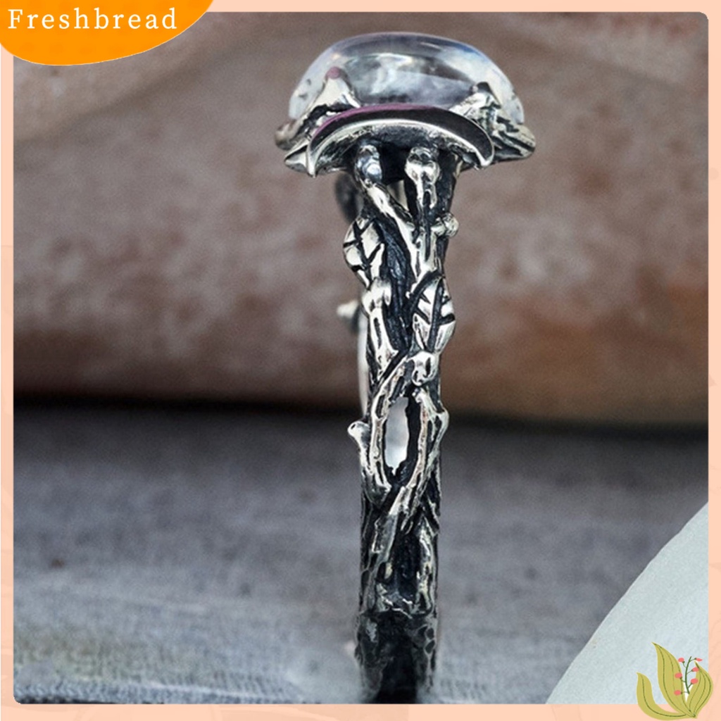 &lt; Freshbread &gt; Cincin Wanita Model Vintage Bohemia Berlian Imitasi Spesial Vintage Retro Untuk Ulang Tahun
