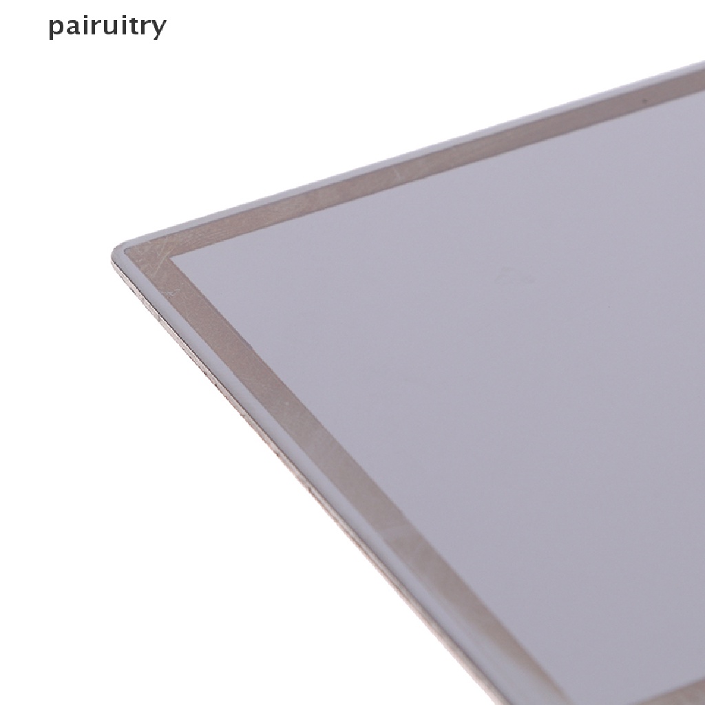 Prt Sun-Shading Visor Makeup Kaca Cermin Stainless Steel Portable Cermin Interior Mobil PRT