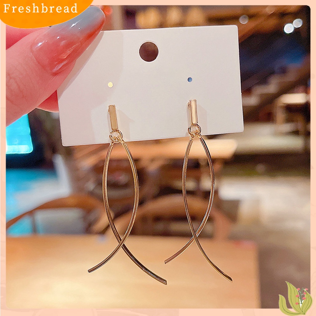 &lt; Freshbread &gt; 1pasang Wanita Ear Studs Bunga Berlian Imitasi Perhiasan Bersinar Hati Studs Earrings Untuk Pakaian Sehari-Hari