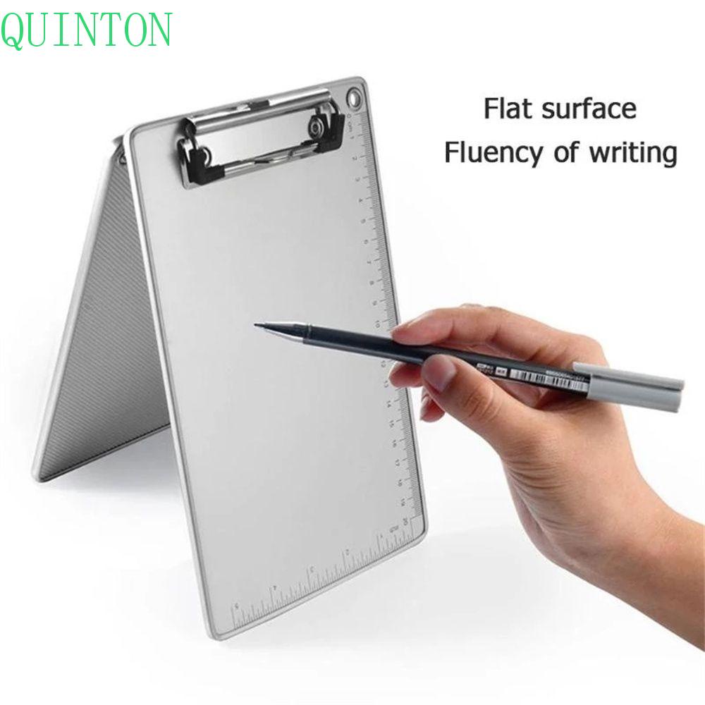 Quinton Papan Alas Menulis Ukuran A5 / A4 Bahan Aluminum Alloy Untuk Kantor / Sekolah