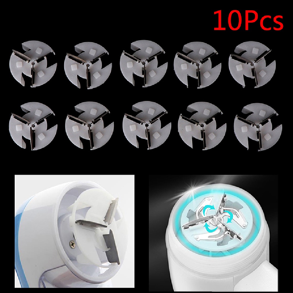 [HeavenDenotation] 10pcs Hair Ball Trimmer Head blade Pisau Mesin Penghilang Serat Bulu Kepala Pengganti HDV