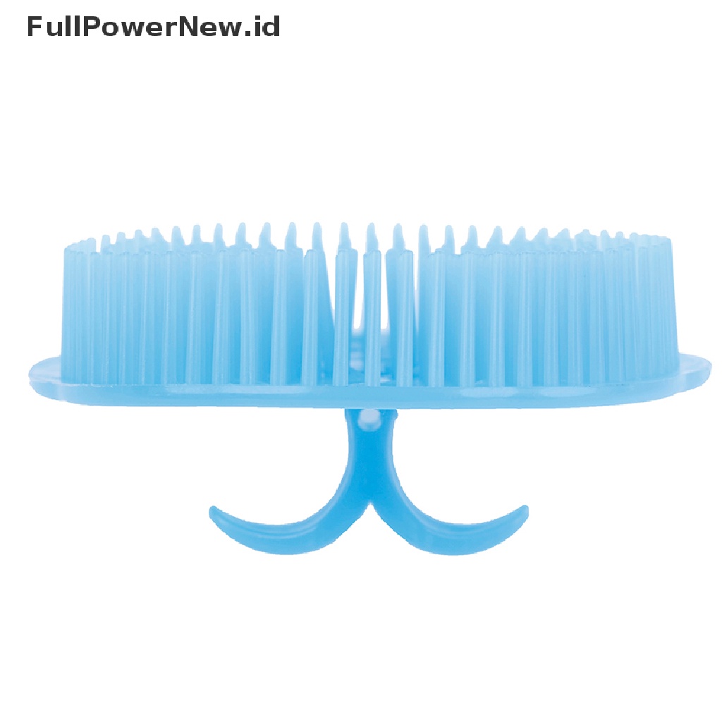 Power New Scalp Massager Anti Ketombe Shampoo Brush Head Sisir Pencegah Rontok Rambut  Id