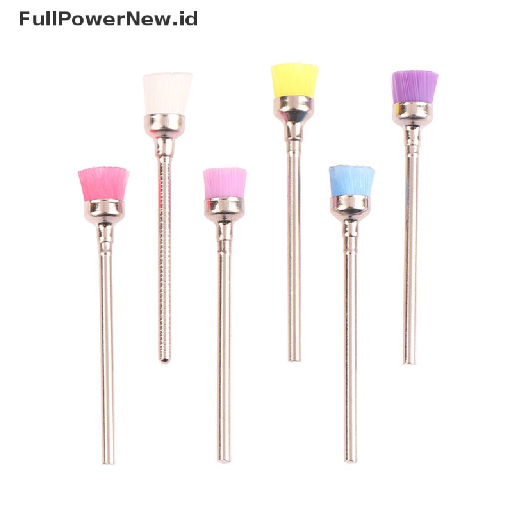 Power 1PC Sikat Bor Kuku 2.35mm Mesin Kikir Nail Art Drill Bit Alat Pembersih ID