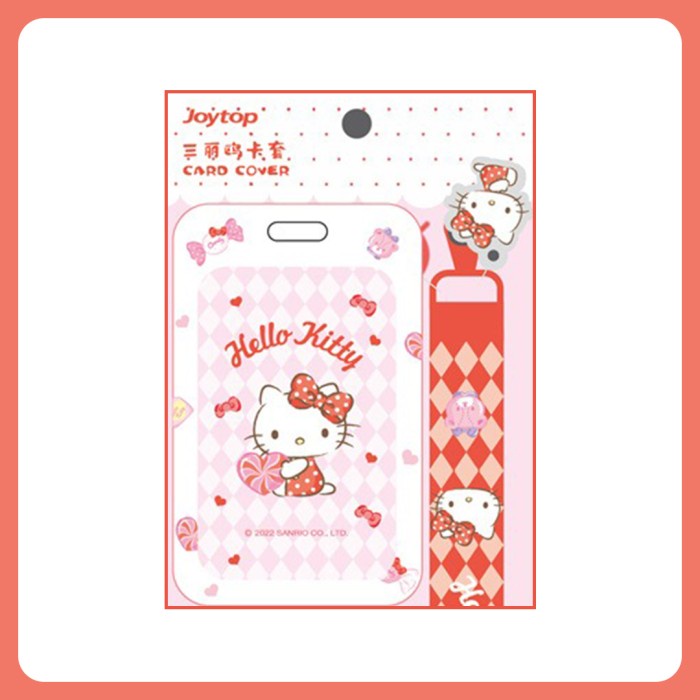 

TOKKADO Sanrio Teru Lanyard Kartu ID Card Holder Nametag Lucu - Cinnamoroll