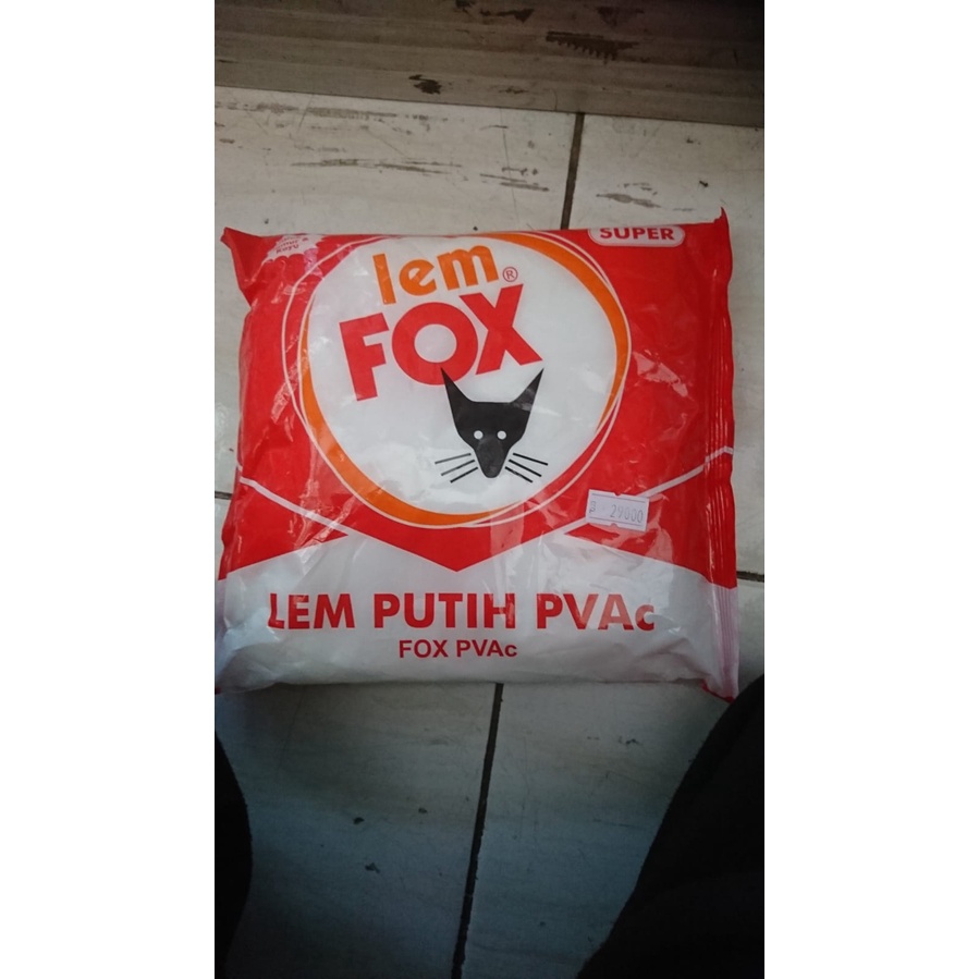 LEM FOX PUTIH 700GR / LEM PVAC 700GR / LEM KAYU