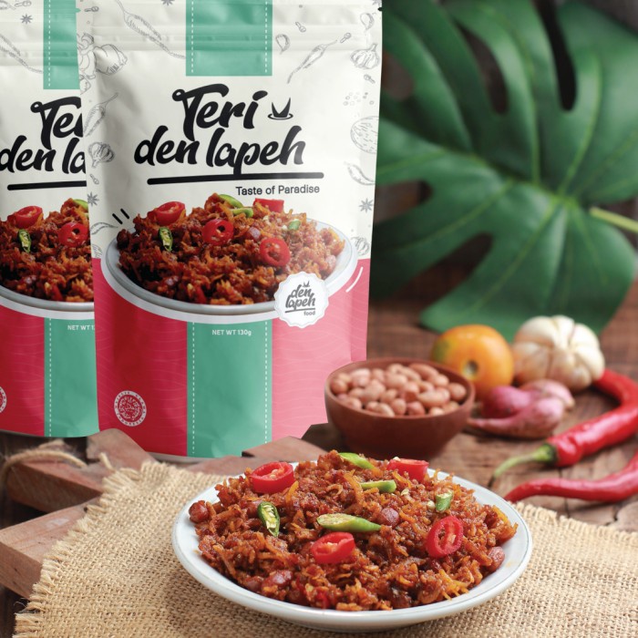 

✨NEW✨ -Teri Kacang Balado /Teri Nasi Medan Plastik Vakum /Brand Den Lapeh- 1.1.23