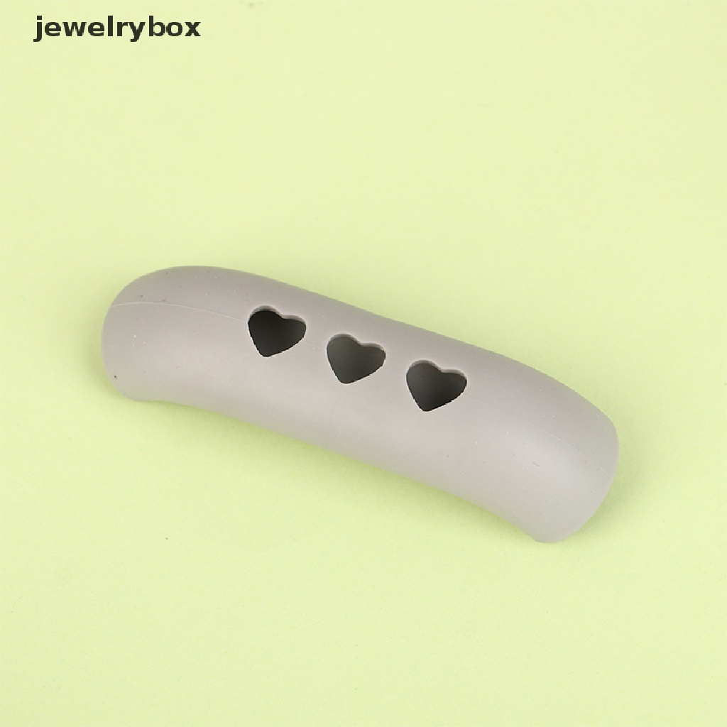 [jewelrybox] 2pcs Penutup Pegangan Panci Silikon Penahan Pegangan Insulasi Panas Alat Dapur Butik