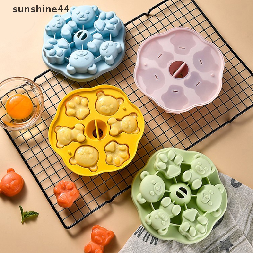 Sunshine Cetakan Silikon Sugar Craft Fondant Cetakan Kue Decorag DIY Baking Tools ID