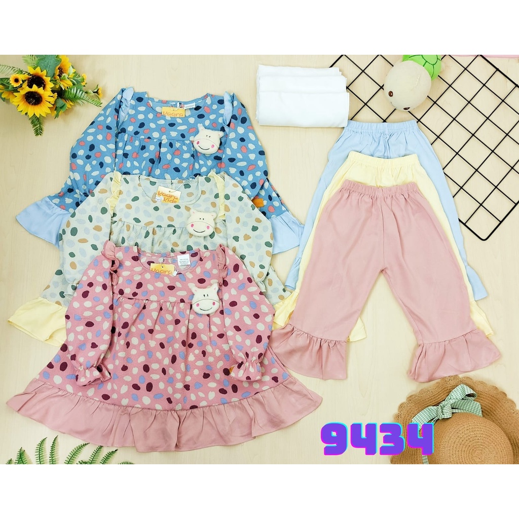 6-24 BULAN ONESET GAMIS ANAK 1-2 TAHUM SETELAN ANAK PEREMPUAN ONESET KEYRA