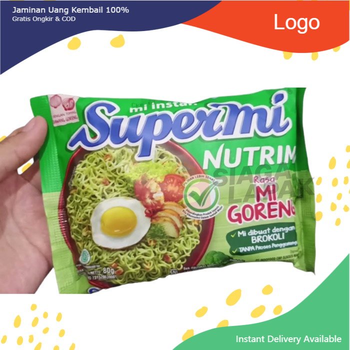 

Supermi Nutrimi Rasa Mi Goreng 80gr (ikannus_shop)