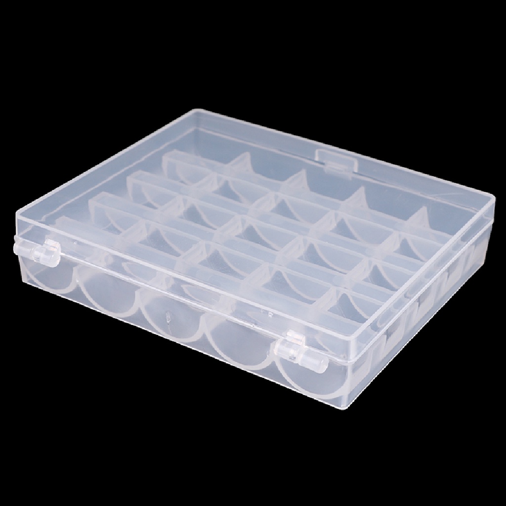 Sunshine 25/36 Spul Bobbins Mesin Jahit Kosongan Bobbin Case Organizer Kotak Penyimpanan ID