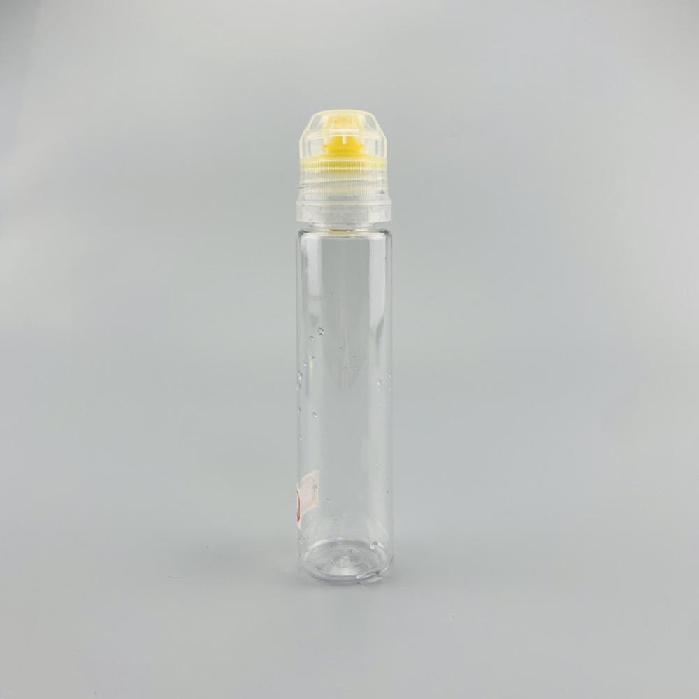 [Elegan] Botol Peras Saus Transparan 90ML Tahan Suhu Tinggi Travel Portable Botol Minyak Saus Tomat