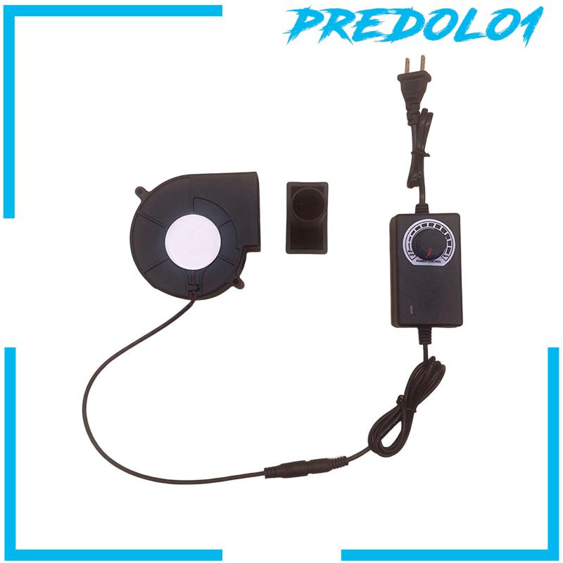 [Predolo1] Blower BBQ Kipas BBQ Elektrik DC 12V Untuk Barbekyu camping Api Bellow Memasak