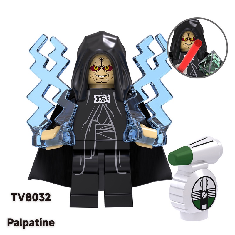 Star Wars Minifigure 501komando Legion Luke Skywalker Palpatine Mainan Edukasi Anak Blok Bangunan